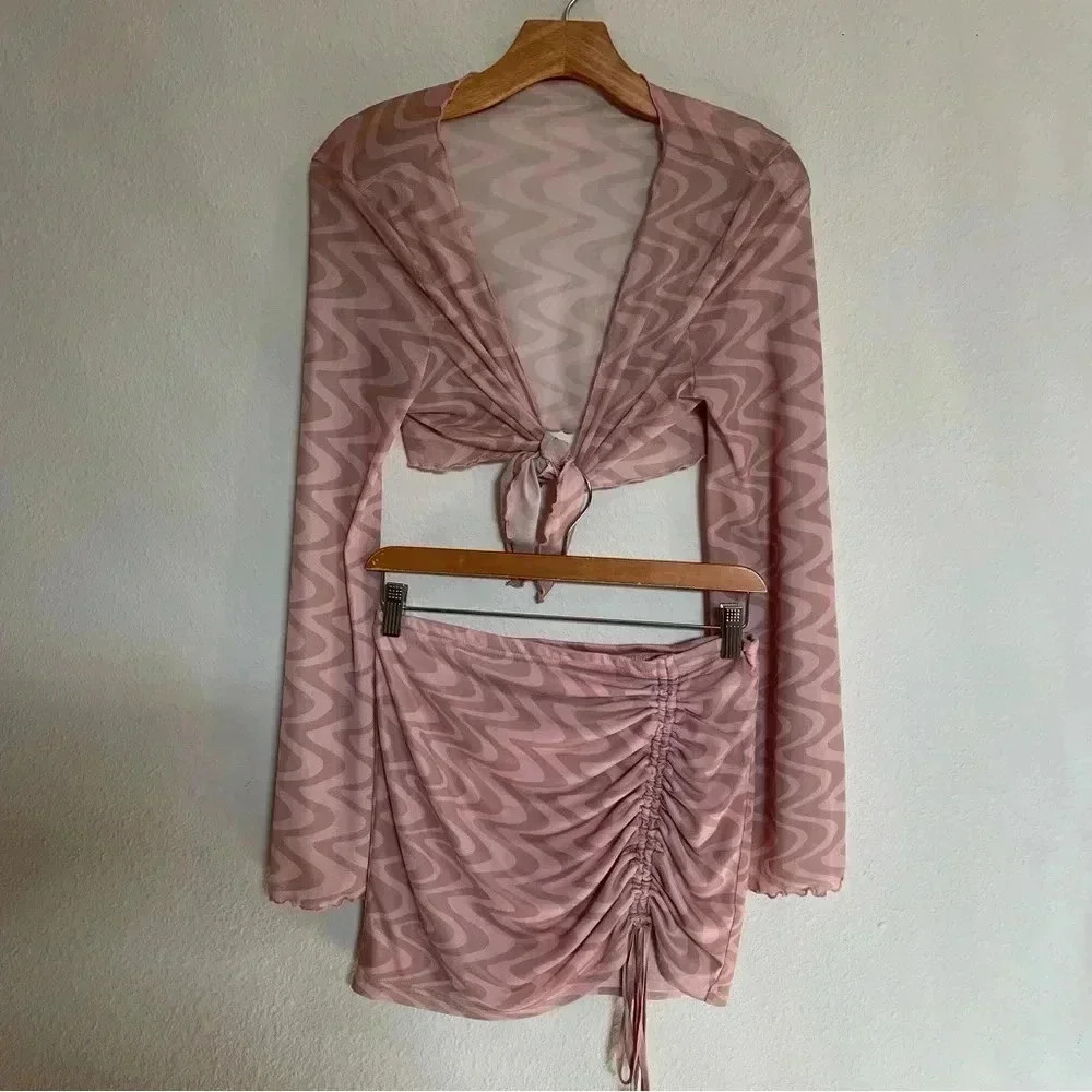Abound Top & Skirt Set